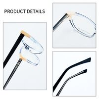 TR90 plastic frame or glasses with blue light protection, with spring hinges FA23007