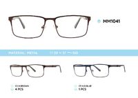 Metal men's frames for glasses MM1041