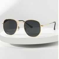 Polarized metal sunglasses with UV400 protection 3548-GT