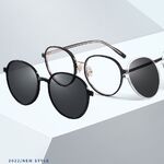 Оправа комбинированная с линзами Blue Ray Cut и поляризационными линзами MAMO TP1008