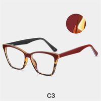 TR90 plastic frame or glasses with blue light protection, with spring hinges FA87222