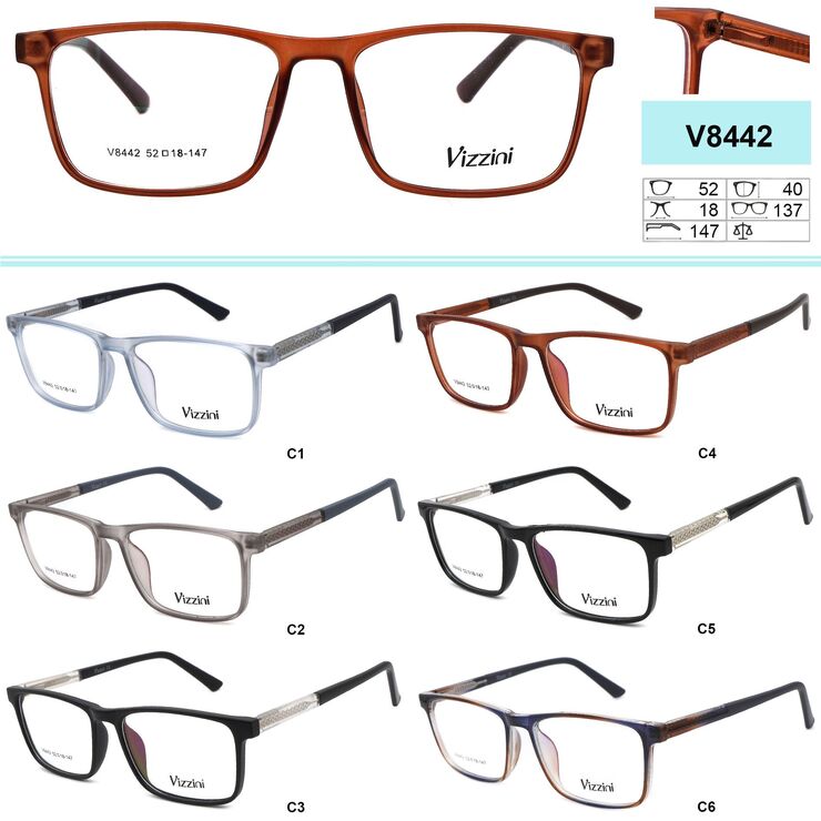 Оправа пластиковая для очков VIZZINI V8442