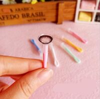Plastic tweezers and stick with individual color packaging XY2000-1 tweezers length 5.9 cm