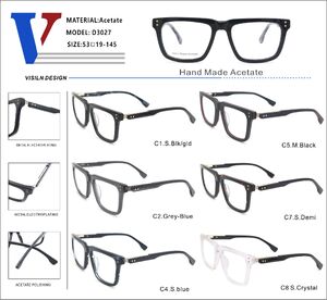 Оправа пластиковая из ацетата с флексом D3027-DA