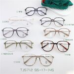 Hybrid metal + TR90 frame, with Blue Block coating SANTA TJ5712