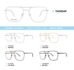 Оправа металлическая титановая с флексом TM5004P