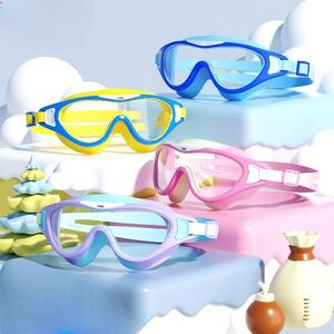 Swimming waterproof anti-fog goggles for kids (3-15 years) YJ133-YU
