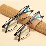 Plastic TR90 glasses for reading, with Blue ray cut protection, diopters from +1.00 to +4.00, RMC=62-64, TR9014