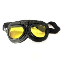 Safety shockproof sports goggles 圆角全黑03