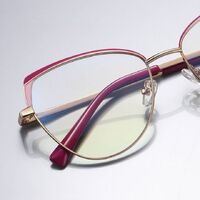 Metal Blue Blocker frames for glasses MORE FCS3105