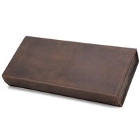 Футляр для очков и солнцезащитных очков из натуральной кожи на 8 отсеков CF4013