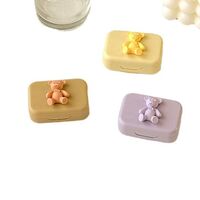 Мини-набор для мягких контактных линз  A118-37领结坐熊