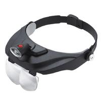 Binocular magnifier with backlight 81001-F, magnification 1.2 / 1.8 / 2.5 / 3.5