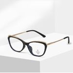 Оправа комбинированная (металл + TR90) с линзами Blue Ray Cut и флексами MAMO TR8223