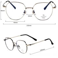 Metal frames with Blue Ray Cut lenses MAMO F99018