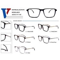 Оправа пластиковая из ацетата + металл с флексом 8632-DA