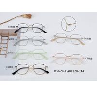 Metal frame MAMO with Blue Ray Cut protection lenses H5624-1