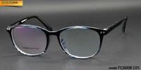 Plastic frames for glasses TR-90 + CA material (flex hinges) FOCUS FCS008