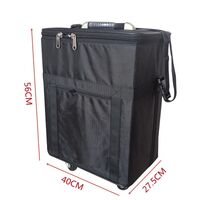 Передвижной бокс (ящик, чемодан, кейс, кофр, органайзер, витрина) на ножках для оправ и очков на 72 места JS-C221011