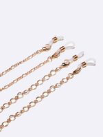 Набор из двух золотых и серебряных цепочек для очков с медальоном древо жизни GM096