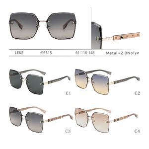 Metal sunglasses with nylon lenses Leke S5515