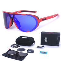 Safety shockproof sports goggles+3 caps Wast00000craft