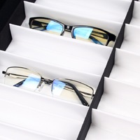 Планшет настольный для демонстрации оправ и очков на 20 мест QW16