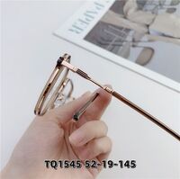 Hybrid metal + TR90 frame, with Blue Block coating SANTA TQ1545