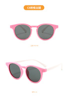 Polarized silicone sunglasses with UV400 protection for kids T11016