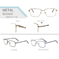 Metal frames for glasses Big City 8033A20