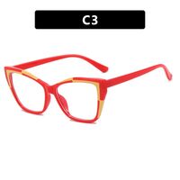 Plastic TR90 glasses with blue light protection for women 5201-PN