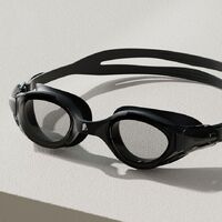 Очки для плавания водонепроницаемые с защитой от запотевания, с шапочкой, 6612-YU