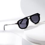 Plastic + metal retro sunglasses Elit ZT35106-EL