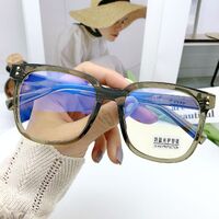 Hybrid frame, metal + TR90, with Blue Block coating SANTA K8004-1