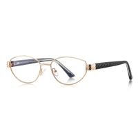 Оправа женская металлическая + пластик TR90, линзы-блюблокеры с защитой от ультрафиолета и синего света More FCS3166