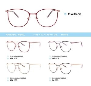 Metal women's frame for glasses MW4070