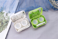 Mini set for a soft contact lens (Kits for contact lenses) B17-Lemon