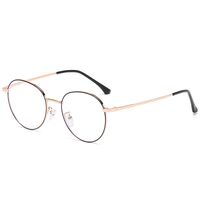 Metal glasses with blue light and UV protection 9663-2-GT