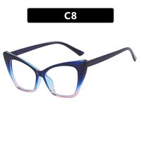 Plastic glasses with blue light protection for women 28075-PN