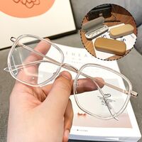 Metal eyeglasses Blue ray cut KY1216 with case