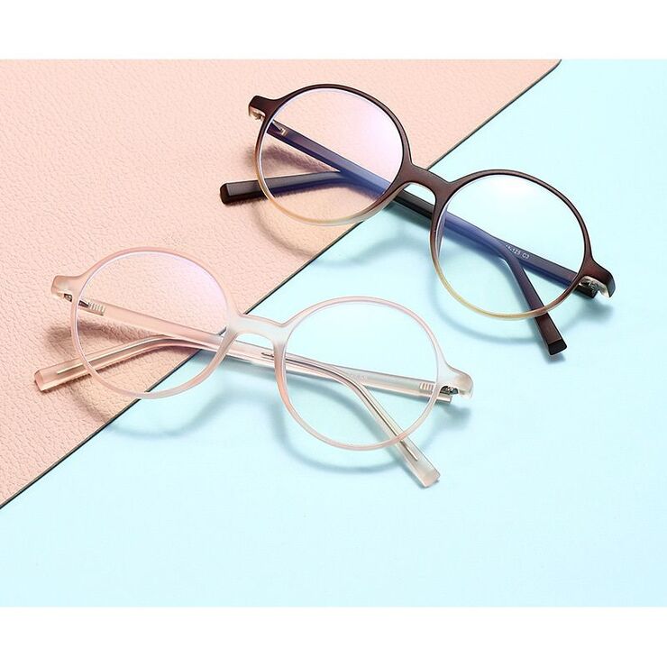 TR90 plastic glasses with blue light and UV protection for kids K523-GT