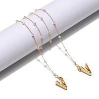 Metal eyeglasses chain GL1131