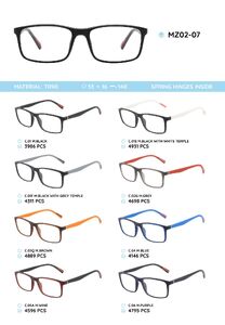 Оправа пластиковая из материала TR-90, с флексом MZ02-07