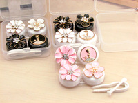 Mini set with contact lens cases XFFlowers, 2pcs