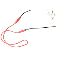 Silicone string eyeglasses holder 28 cm, hole 3*6 mm