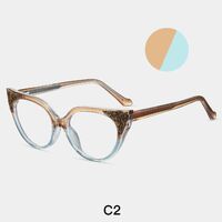 TR90 plastic frame or glasses with blue light protection, with spring hinges FA87310