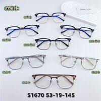Hybrid frame, metal +tr90, with Blue Block protection SANTA S1670