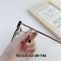 Hybrid metal + TR90 frame, with Blue Block coating SANTA TQ1535