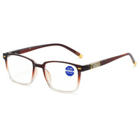 Plastic eyeglasses for reading KY1208 Blue ray cut, diopters from +1.00 to +4.00, PD62-64
