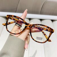 Plastic glasses with blue light protection for women 28013-PN